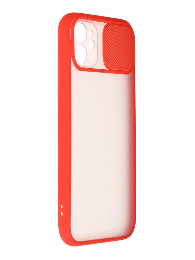 фото Чехол luxcase для apple iphone 11 tpu+pc 2mm red 63150