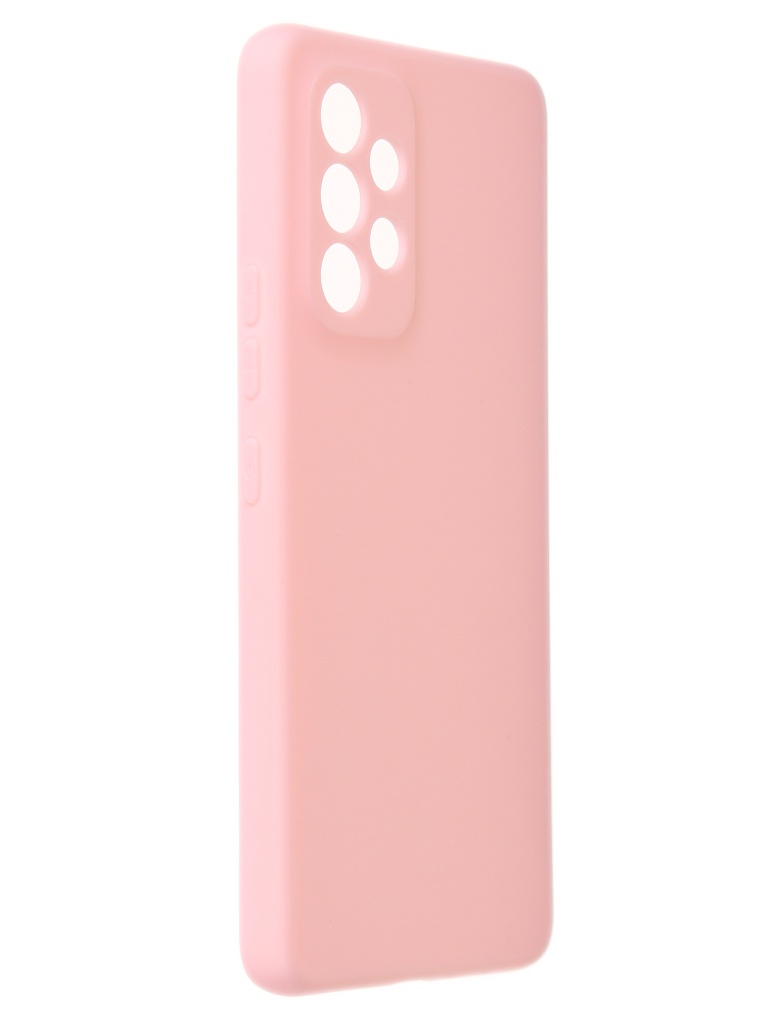 Чехол Alwio для Samsung Galaxy A53 5G Silicone Soft Touch Light Pink ASTGA53PK