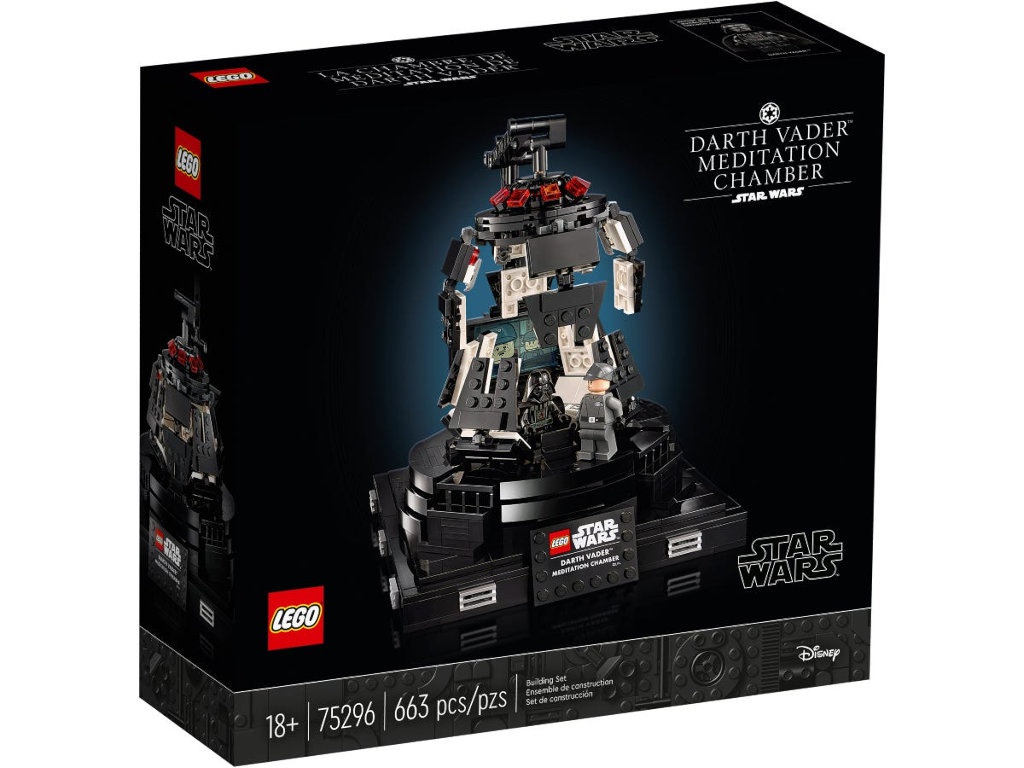 

Конструктор Lego Star Wars Камера для медитаций Дарта Вейдера 663 дет. 75296, Камера для медитаций Дарта Вейдера
