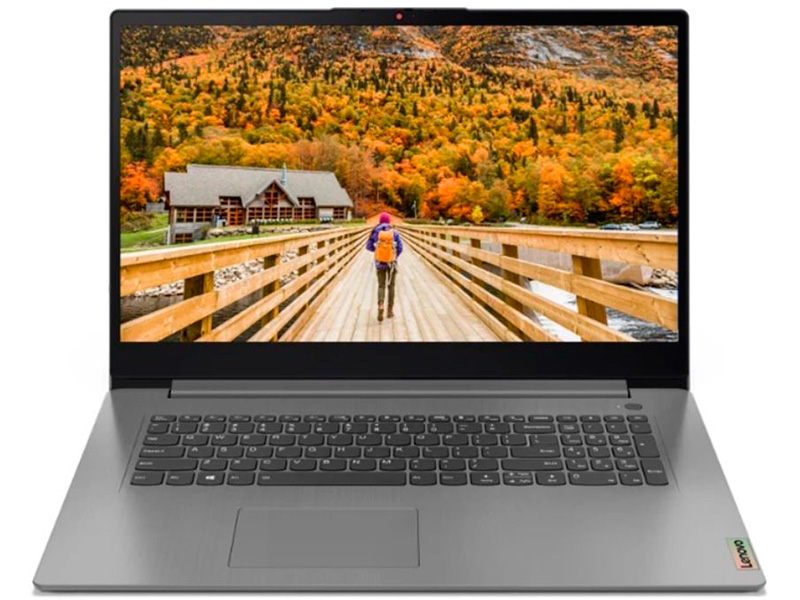 фото Ноутбук lenovo ideapad 3 17alc6 82kv005yrk (amd ryzen 5 5500u 2.1ghz/12288mb/1tb + 128gb ssd/no odd/amd radeon graphics/wi-fi/cam/17.3/1920x1080/no os)