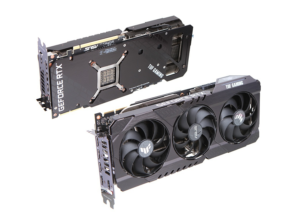 фото Видеокарта asus geforce rtx 3090 tuf gaming 1890mhz pci-e 4.0 24576mb 19500mhz 384 bit 3xdp 2xhdmi hdcp tuf-rtx3090-o24g-gaming выгодный набор + серт. 200р!!!