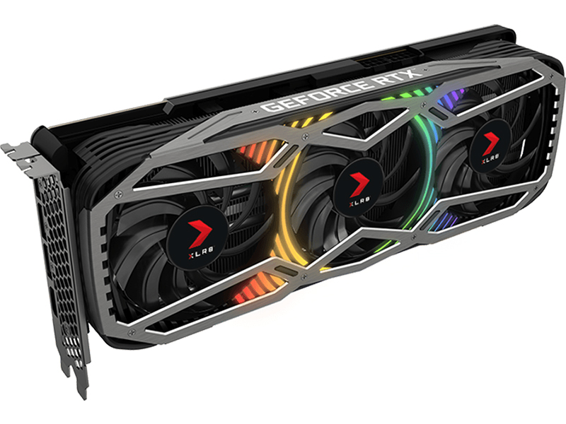 фото Видеокарта pny geforce rtx 3080 10gb xlr8 gaming revel epic-x lhr 1695mhz 16384mb 19500mhz 384 bit 3xdp hdmi vcg308010ltfxppb выгодный набор + серт. 200р!!!