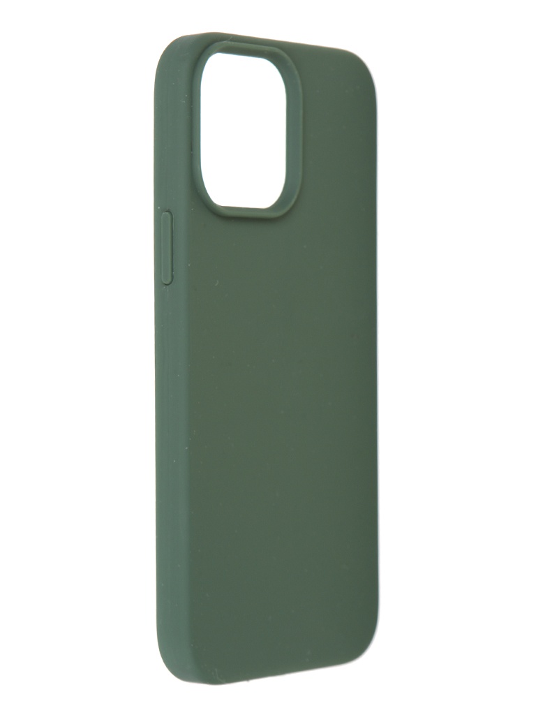 Защитный чехол LuxCase для APPLE iPhone 13 Pro Max Liquid Silicone 2mm Dark Green 69062