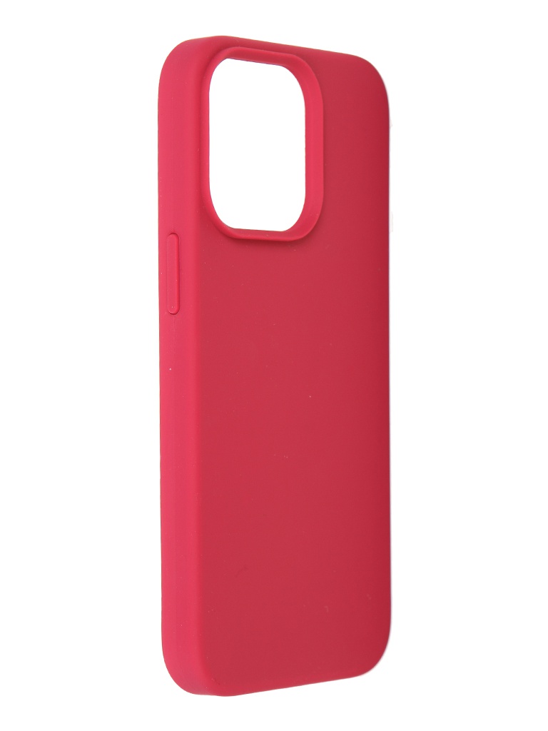 Защитный чехол LuxCase для APPLE iPhone 13 Pro Liquid Silicone 2mm Bordo 69055