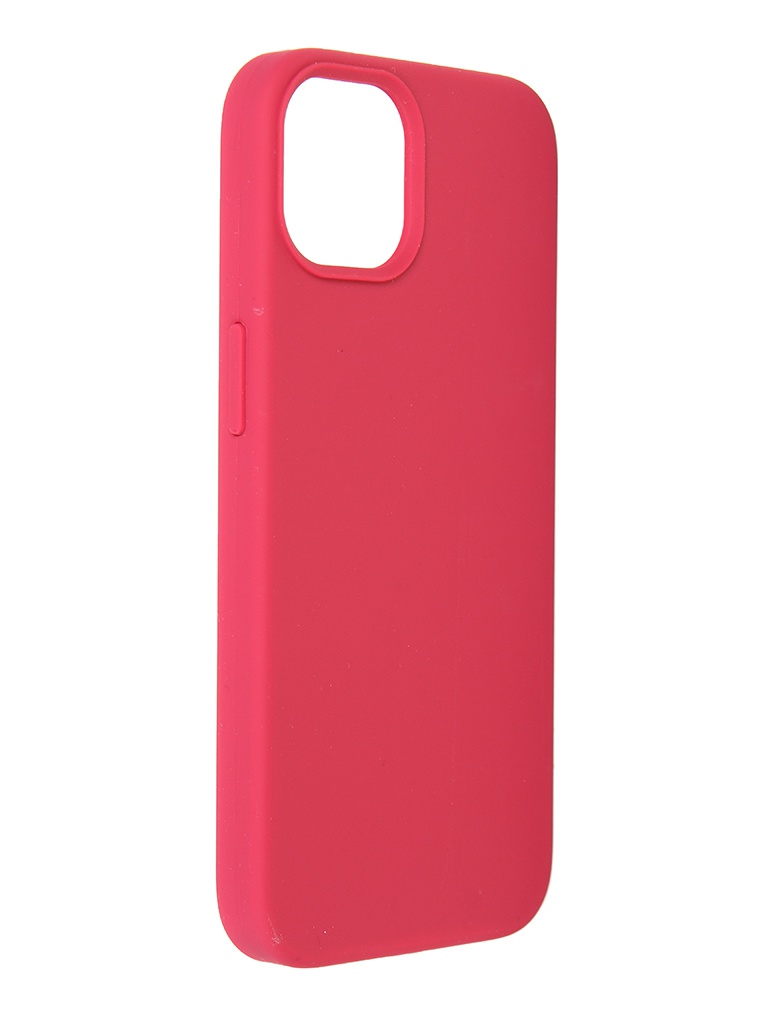 фото Защитный чехол luxcase для apple iphone 13 liquid silicone 2mm bordo 69051