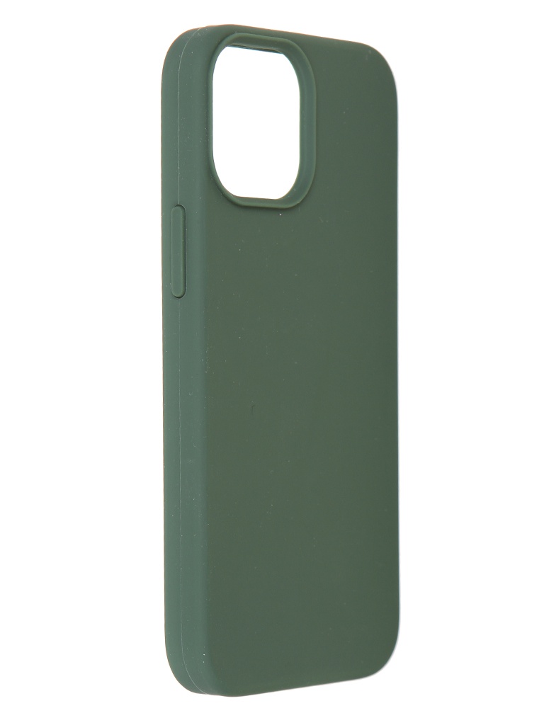 фото Защитный чехол luxcase для apple iphone 13 mini liquid silicone 2mm dark green 69058