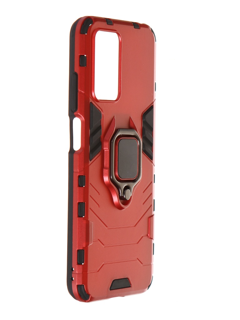 Чехол G-Case для Xiaomi Redmi 10 Ring Red GG-1563-02