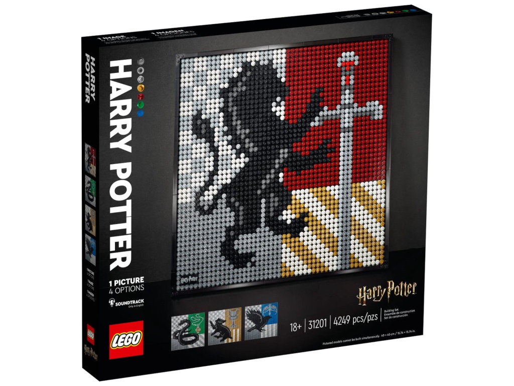 Конструктор Lego Art Harry Potter Hogwarts Crests Гербы Хогвартса 4249 дет. 31201
