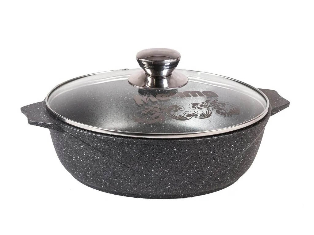 

Кастрюля-жаровня Мечта Гранит 6L Black 36802, 36802