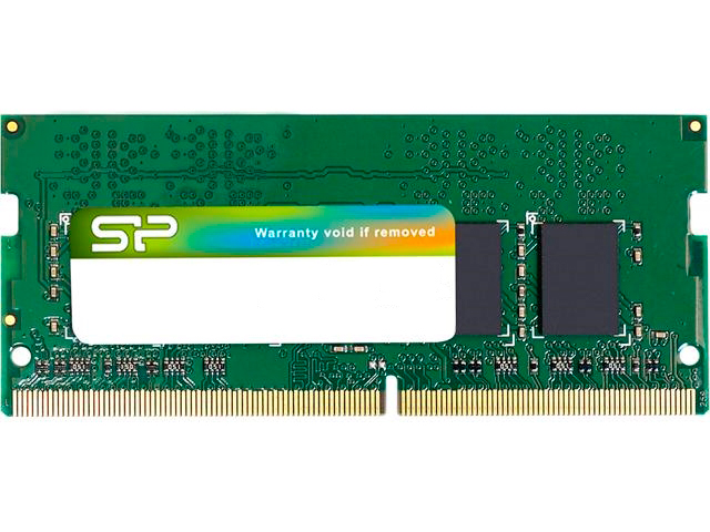 фото Модуль памяти silicon power ddr4 so-dimm 2666mhz pc-21300 - 8gb sp008gbsfu266b02