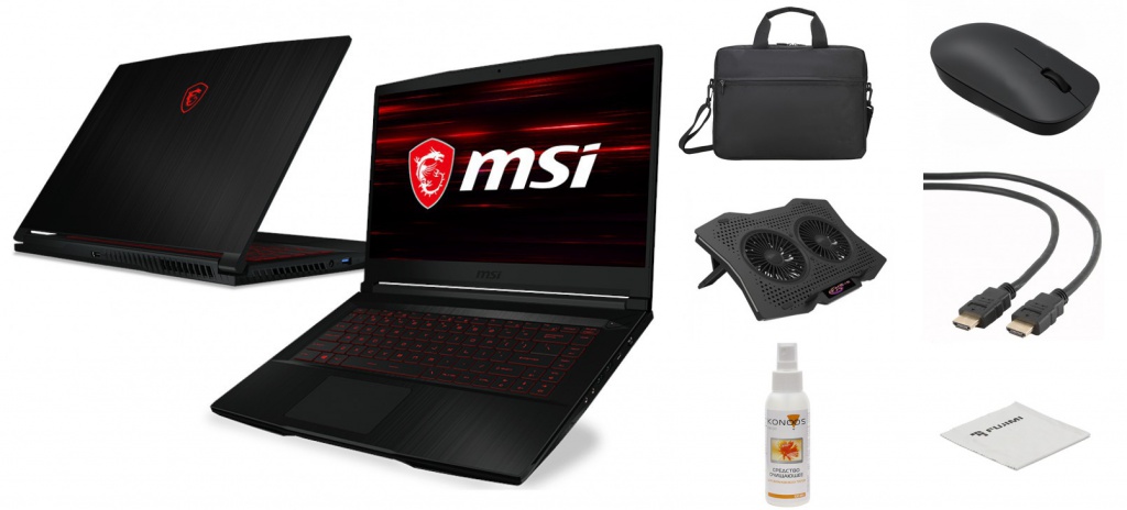 фото Ноутбук msi gf63 thin 11uc-217ru 9s7-16r612-217 выгодный набор + серт. 200р!!!