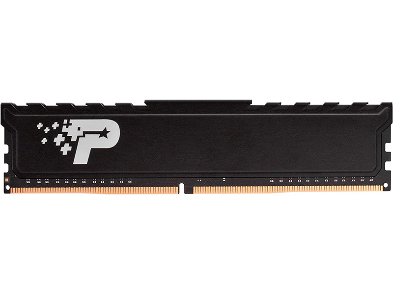 Модуль памяти Patriot Memory Signature Premium DDR4 DIMM 3200MHz PC4-25600 CL22 - 8Gb PSP48G320081H1 память ddr4 patriot 8gb 3200mhz psd48g320081 signature rtl pc4 25600 cl22 dimm 288 pin 1 2в single rank psd48g320081