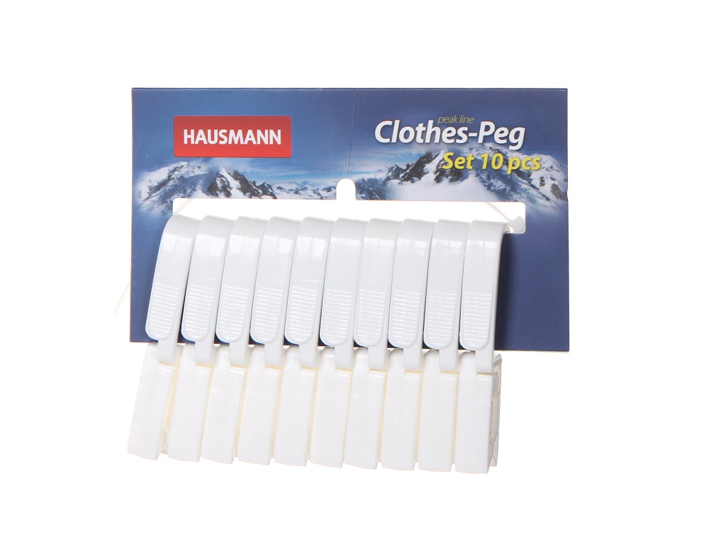 Набор прищепок Hausmann Clothes Peg 10шт HM-1003