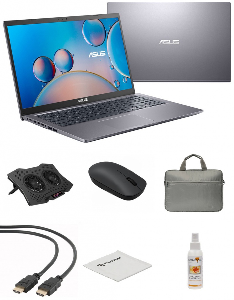 фото Ноутбук asus x515ea-bq1189 90nb0ty1-m31020 выгодный набор + серт. 200р!!!