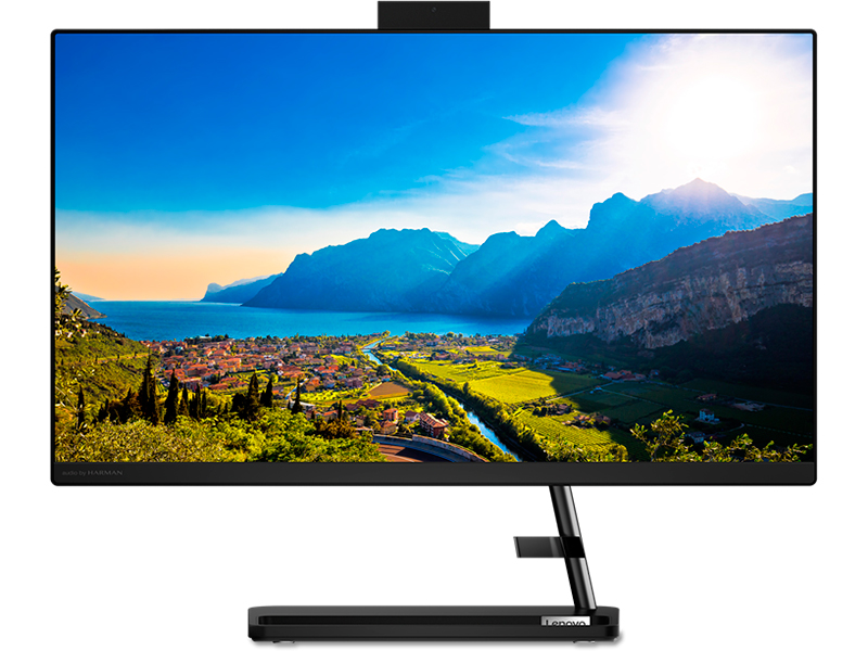 фото Моноблок lenovo aio 3 24alc6 f0g100eerk (amd ryzen 5 5500u 2.1ghz/8192mb/256gb ssd/dvd-rw/amd radeon graphics/wi-fi/bluetooth/cam/23.8/1920x1080/windows 11 64-bit)