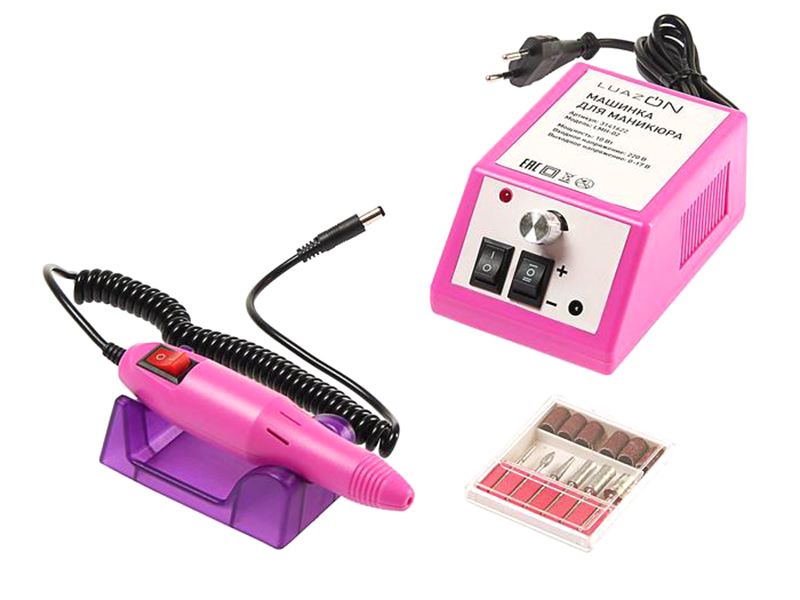 

Аппарат для маникюра Luazon LMH-02 Pink 3141622, LMH-02