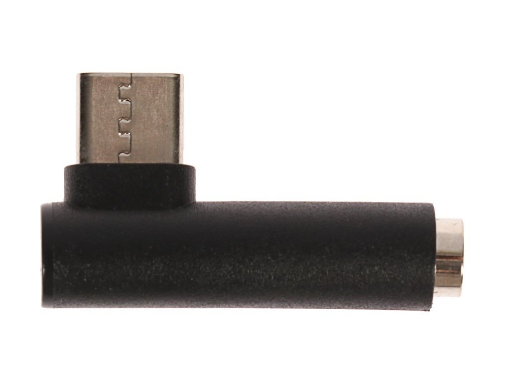 Аксессуар Luazon USB Type-C - Jack 3.5 Black 4283711