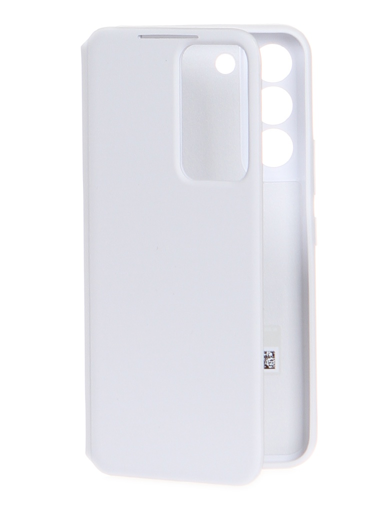 фото Чехол для samsung s22 smart clear view cover white ef-zs901cwegru