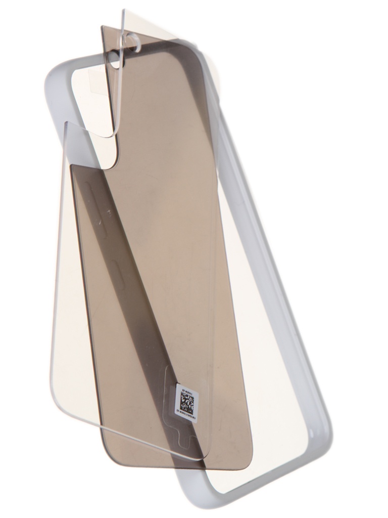 фото Чехол для samsung s22 frame cover transparent white ef-ms901cwegru