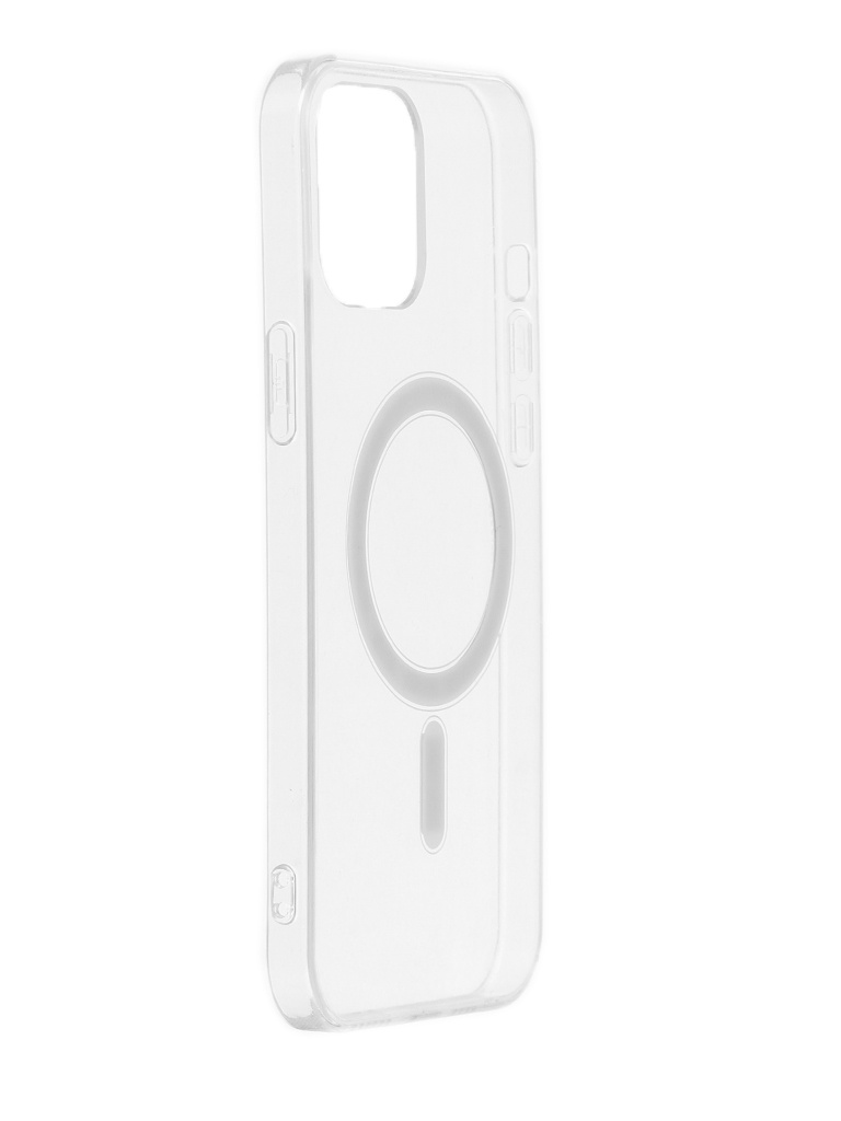 фото Чехол luazon для apple iphone 12 pro max magsafe plastic transparent 6253199