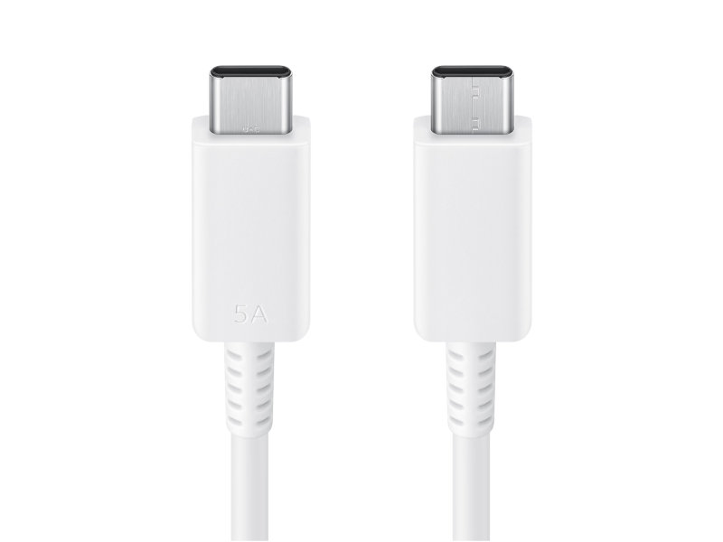 

Аксессуар Samsung SAM TypeC-TypeC 100W 1.8m White EP-DX510JWRGRU, EP-DX510JWRGRU