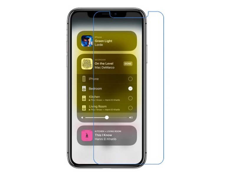 Защитное стекло Luazon для APPLE iPhone 12 Pro Max 2.5D 0.26mm 9Н 6116623