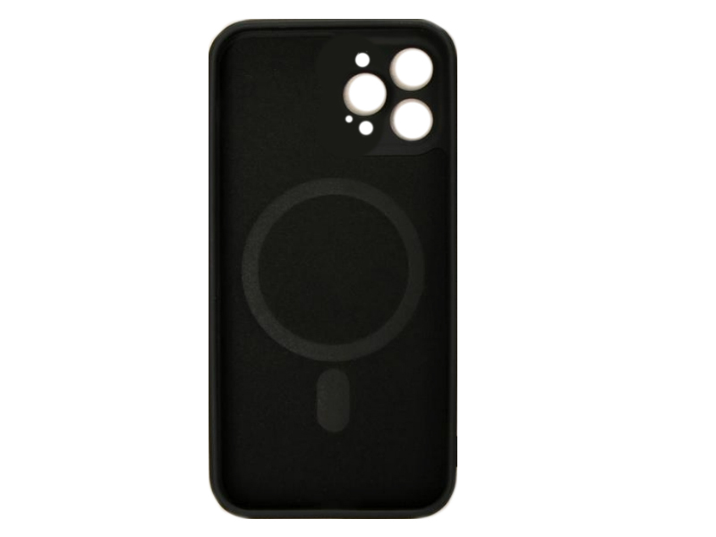 Чехол Luazon для APPLE iPhone 12 MagSafe Plastic Black 6852569