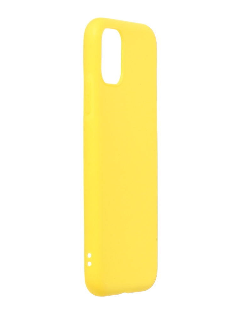 фото Чехол luazon для apple iphone 11 tpu yellow 5186086