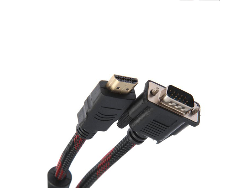 Аксессуар Luazon HDMI - VGA 1.5m Black 1612753
