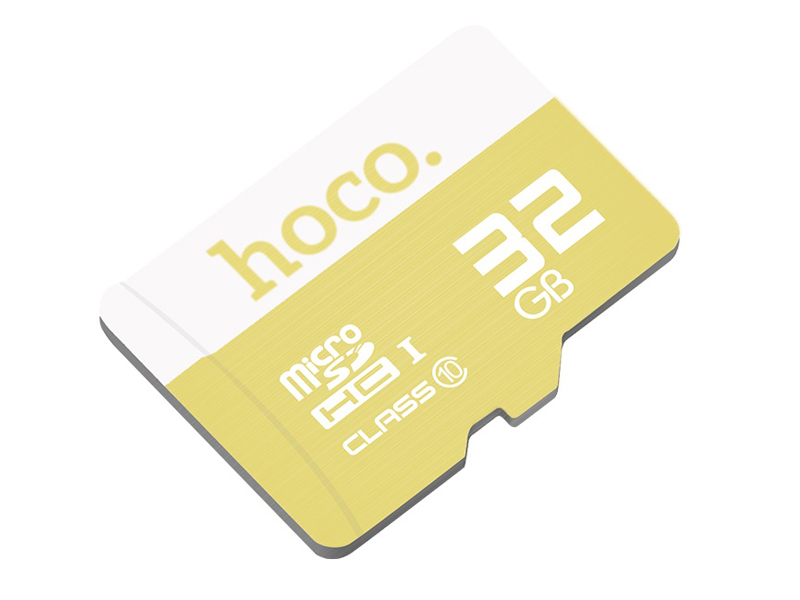 фото Карта памяти 32gb - hoco micro secure digital class 10 yellow 6957531085812