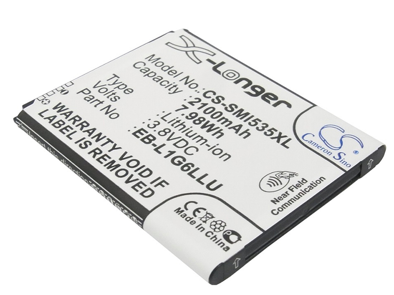 фото Аккумулятор cameronsino (схожий с cs-smi535xl) для samsung galaxy s3 i9300 3.8v 7.98wh 2100mah 063275