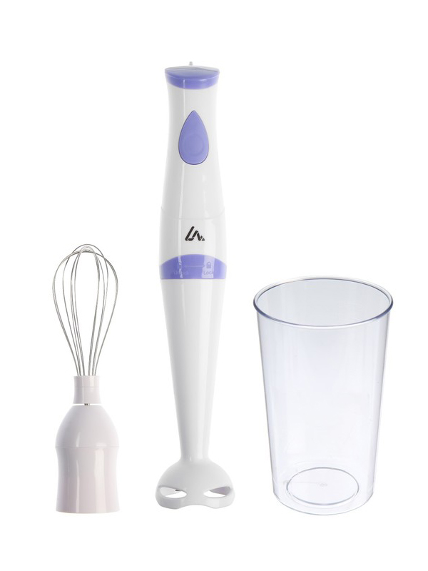 

Блендер Luazon LBR-24 White-Purple 4358123, LBR-24