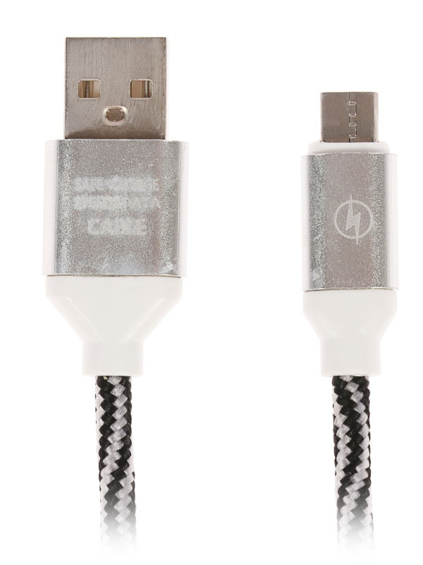Аксессуар Luazon USB - microUSB 1А 1m 4283666