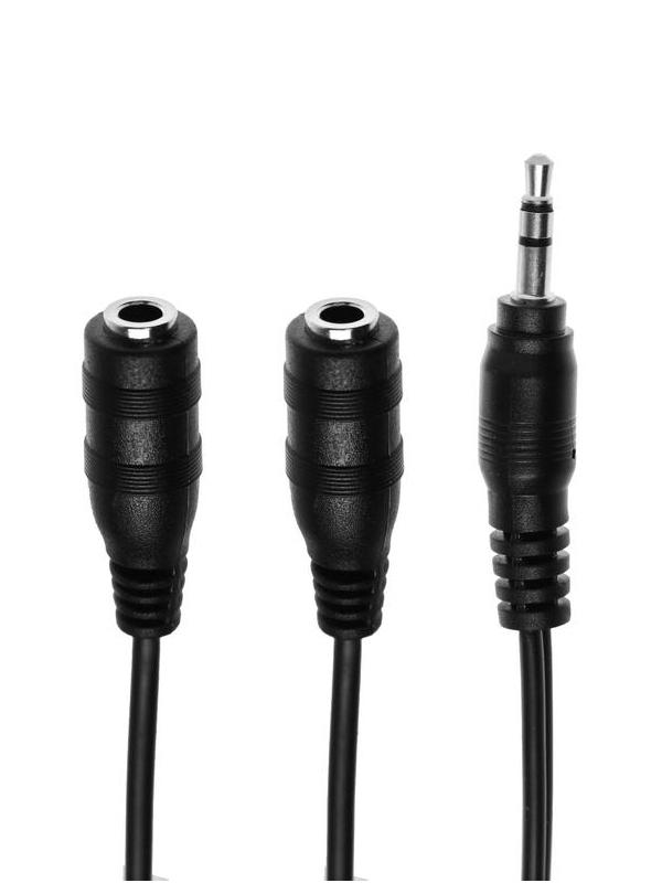 

Аксессуар Luazon Jack 3.5/M - 2хJack 3.5/F 0.1m Black 6975687, 6975687