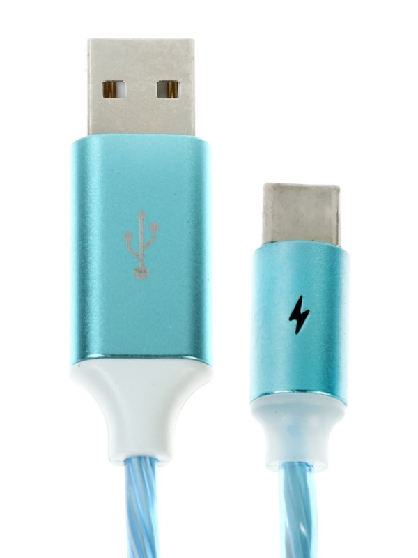 Аксессуар Luazon Type-C - USB 1m Blue 7129827