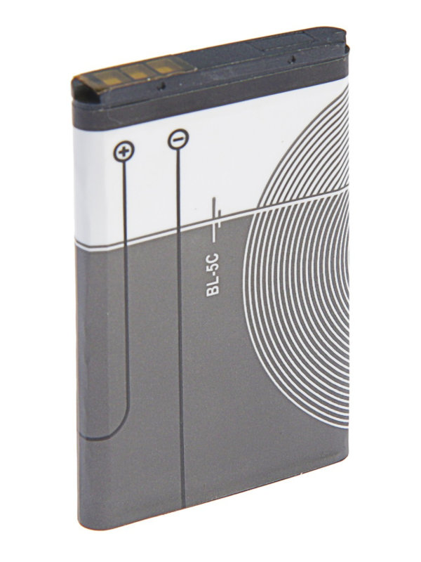 

Аккумулятор Luazon (схожий с BL-5C) для Nokia 1020mAh 1100 / 130/ 130 Dual / 150 / 205 / 205 Dual / 107 Dual / 208 / 216 / 220 1038441, 1038441
