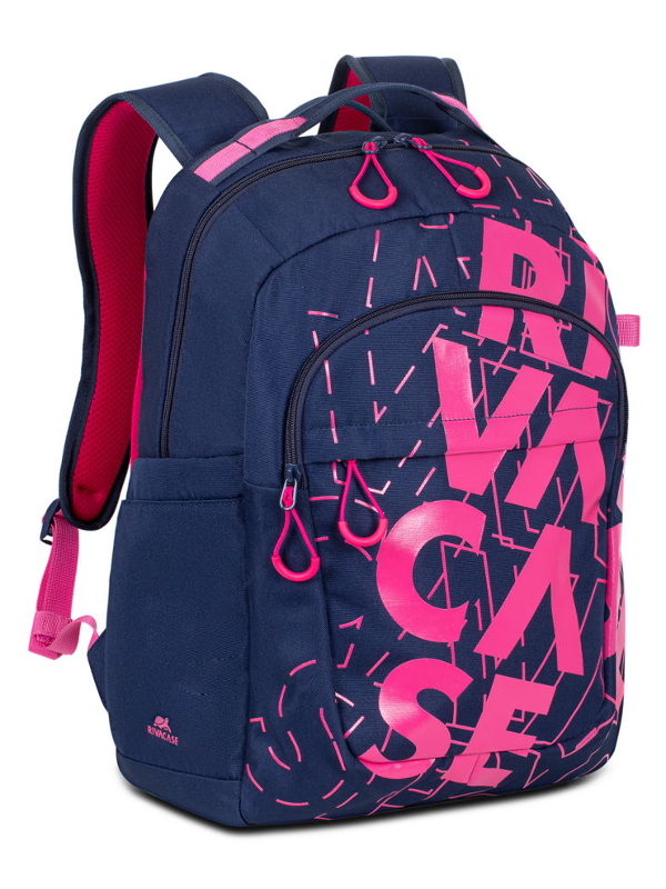 фото Рюкзак rivacase 5430 dark blue-pink