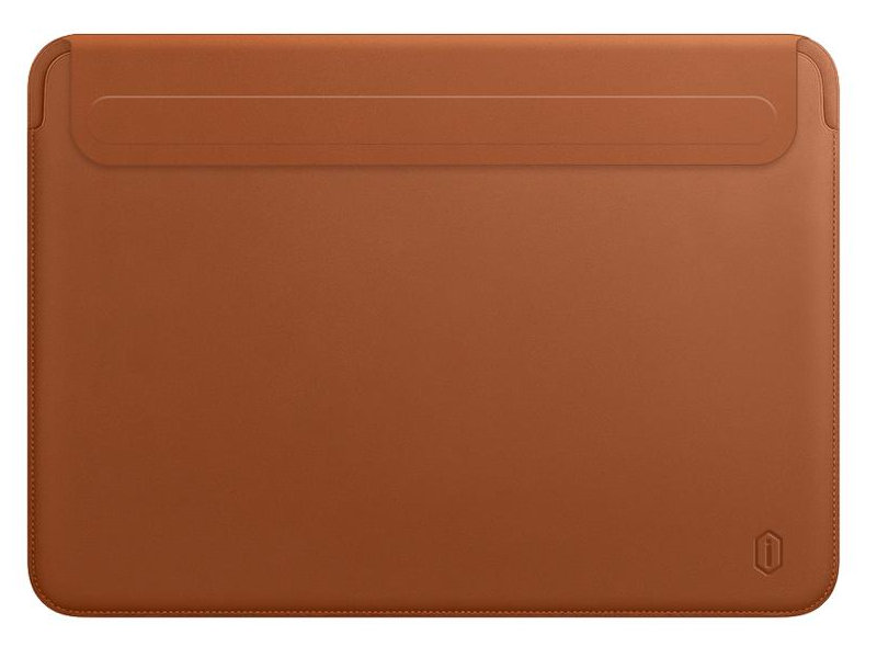 Аксессуар Чехол Wiwu для APPLE MacBook Air 13 Skin New Pro 2 Leather Sleeve Brown 6973218931296 чехол nomad modern leather brown nm01001485
