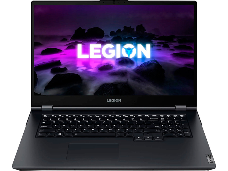 фото Ноутбук lenovo legion 5 17ach6 82k0008hru (amd ryzen 7 5800h 3.2ghz/16384mb/512gb ssd/nvidia geforce rtx 3050 4096mb/wi-fi/cam/17.3/1920x1080/windows 11 64-bit)