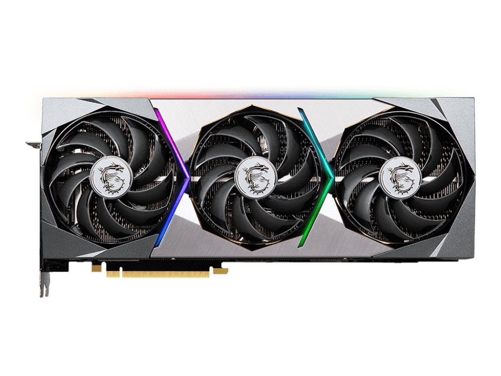 фото Видеокарта msi geforce rtx 3080 lhr 1830mhz pci-e 4.0 10240mb 19000mhz 320-bit hdmi 3xdp rtx 3080 suprim 10g lhr