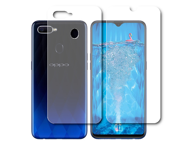 Гидрогелевая пленка LuxCase для Oppo F9 0.14mm Front and Back Transparent 87662 гидрогелевая пленка luxcase для oppo a12 0 14mm front and back transparent 86974