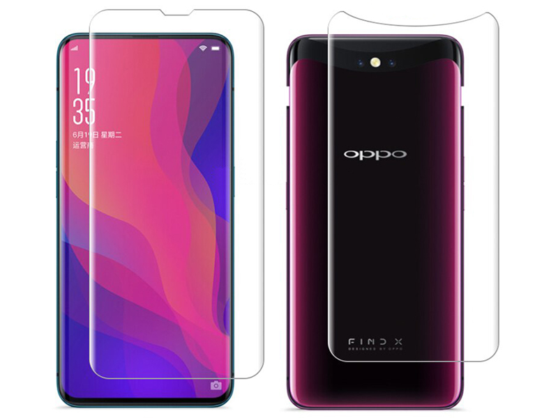 

Гидрогелевая пленка LuxCase для Oppo Find X 0.14mm Front and Back Transparent 87666, Oppo Find X