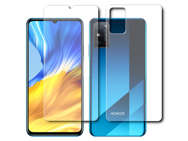 Гидрогелевая пленка LuxCase для Honor X10 Max 0.14mm Matte Front and Back 87626 гидрогелевая пленка luxcase для honor v9 play 0 14mm matte front and back 87609