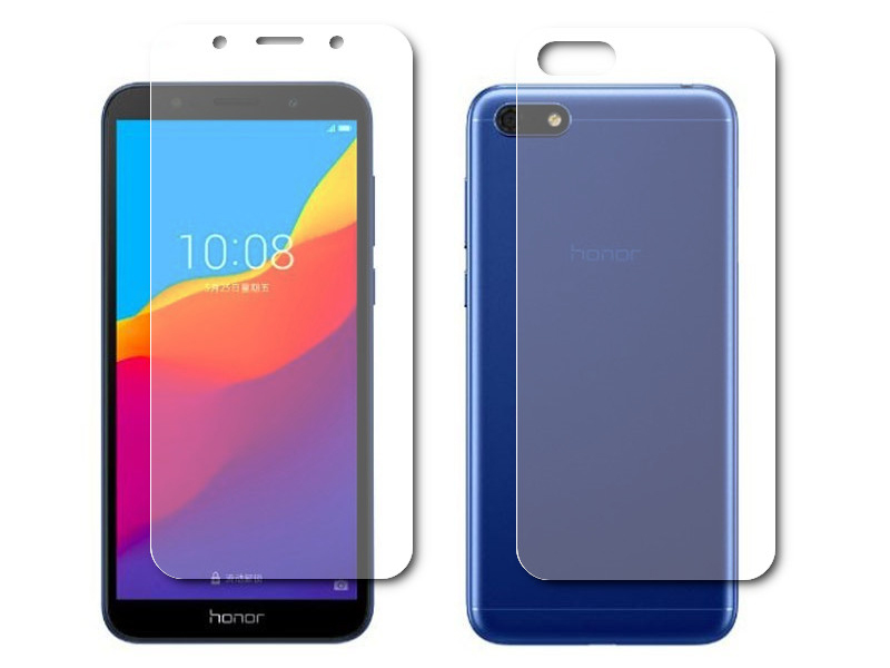Гидрогелевая пленка LuxCase для Honor Play 7 0.14mm Matte Front and Back 87618 гидрогелевая пленка luxcase для honor v8 0 14mm matte front and back 87623