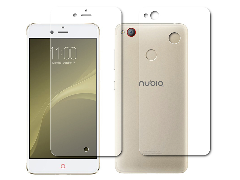 фото Гидрогелевая пленка luxcase для zte nubia z11 mini s 0.14mm matte front and back transparent 87683