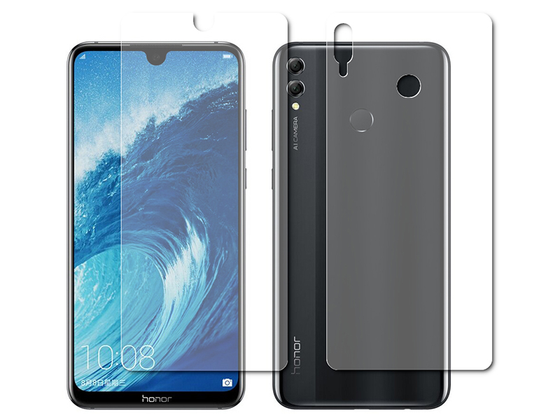 фото Гидрогелевая пленка luxcase для honor 8x max 0.14mm matte front and back 87613