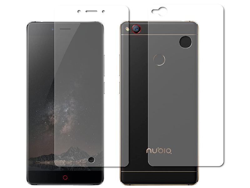 фото Гидрогелевая пленка luxcase для zte nubia z11 0.14mm matte front and back transparent 87680