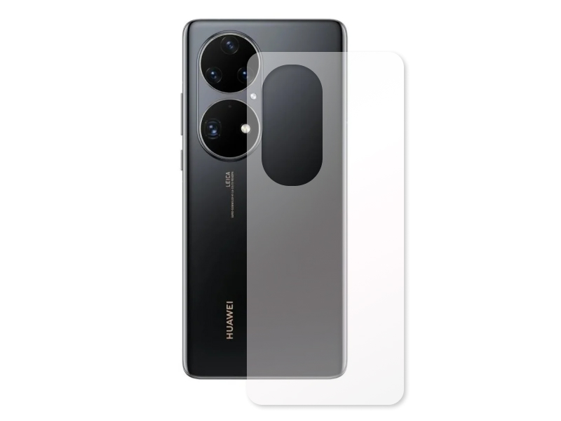 фото Гидрогелевая пленка luxcase для huawei p50 0.14mm back transparent 89952