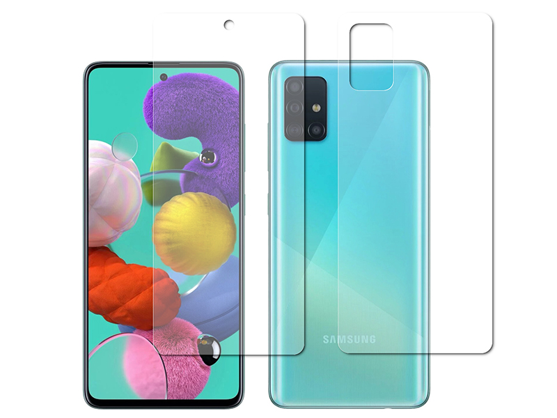 

Гидрогелевая пленка LuxCase для Samsung Galaxy A51 0.14mm Matte Front and Back 87107, Samsung Galaxy A51