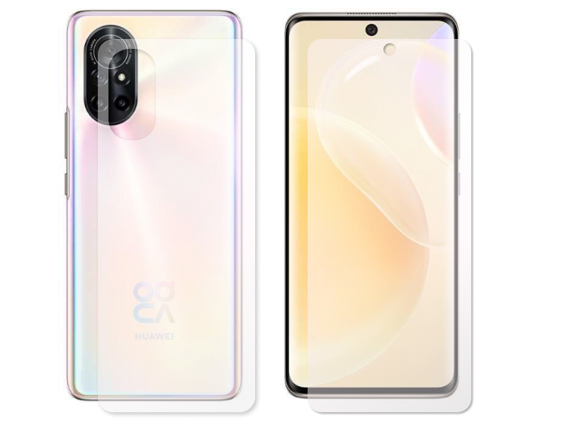 фото Гидрогелевая пленка luxcase для huawei nova 8 0.14mm front and back transparent 89978